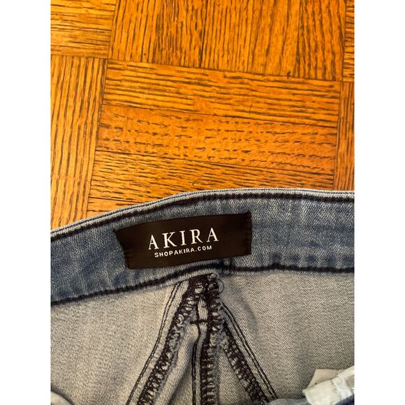 AKIRA HIGH WAIST DLARE JEANS SIZE 29 - Picture 2 of 4